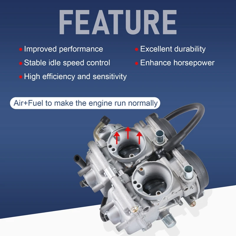 Карбюратор для Yamaha Raptor 660 Carb 660R YFM660 YFM CARB 2001-2005 5LP-14900-00-00