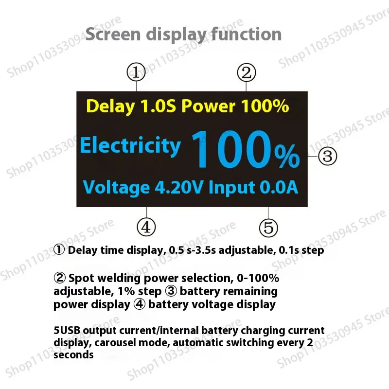 Новый мини-ручной лазерный аппарат для точечной сварки с перезаряжаемой
