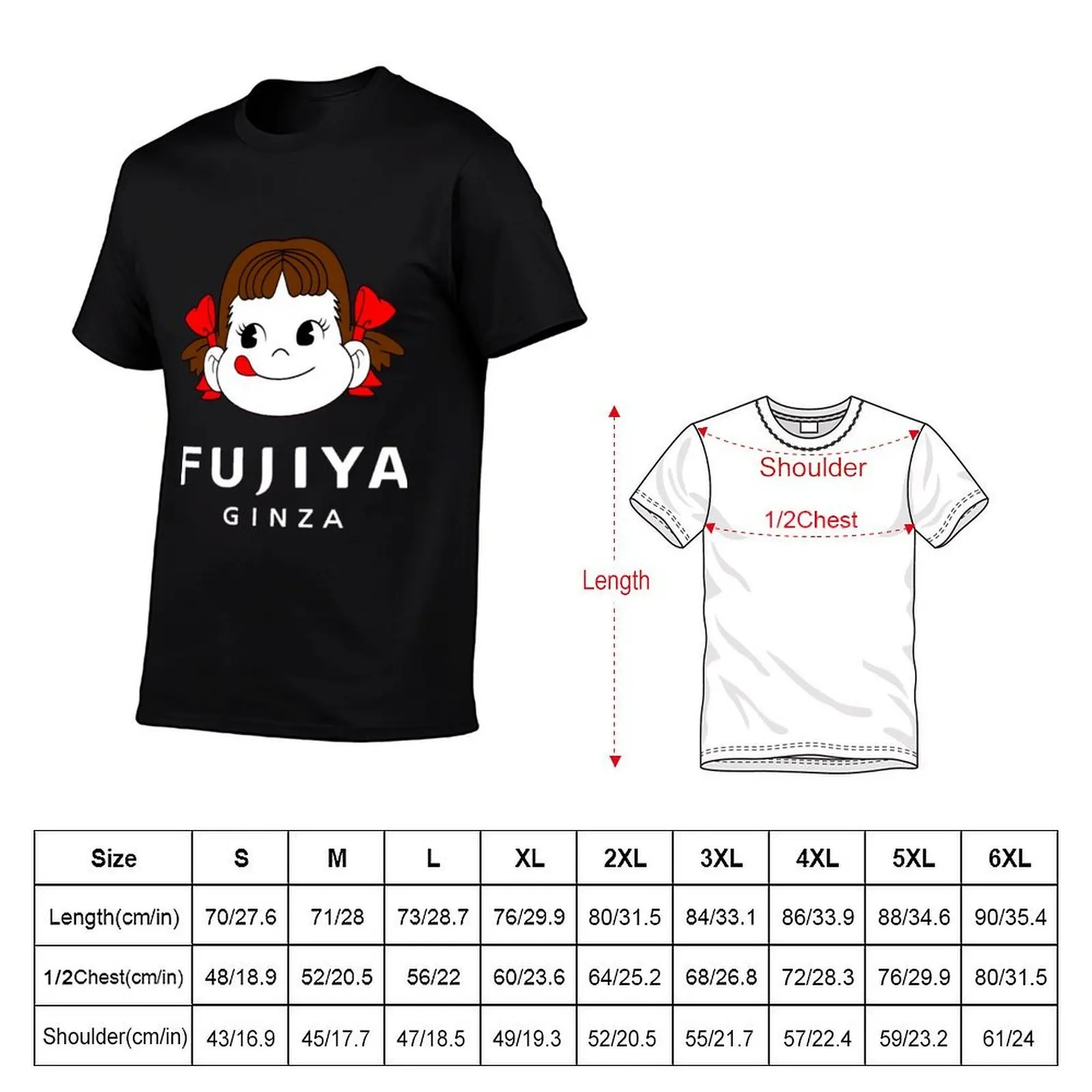 Фото Футболка Milky Peko-chan Ginza, технологичная футболка с охлаждающим эффектом №2