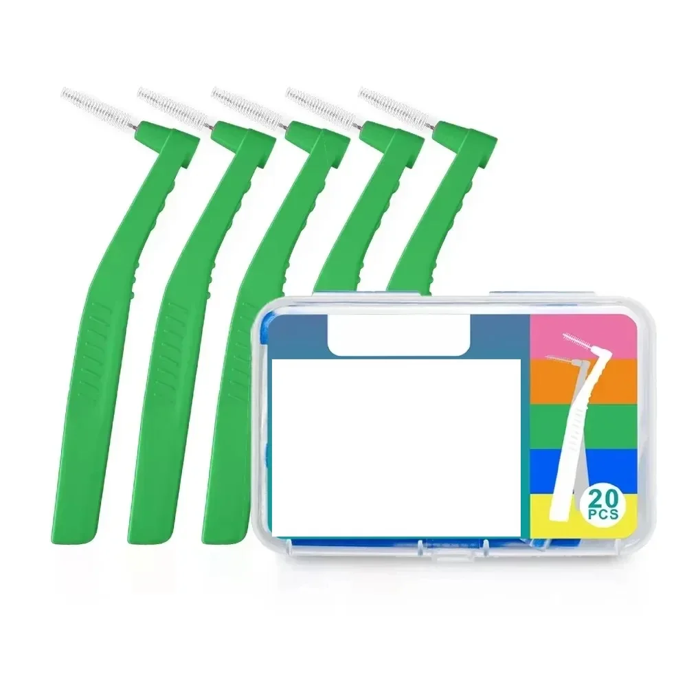 AG 20 шт. межзубная щетка для стоматологической ортодонтии очистки между зубами