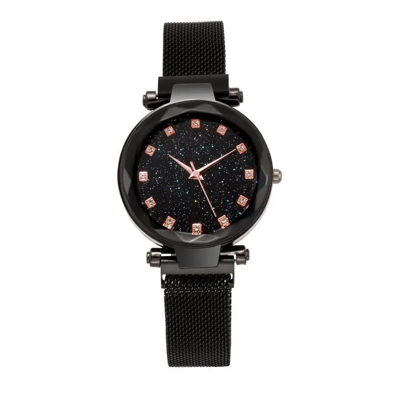 

Zegarek Damski Luxury Starry Sky Women Watches Magnetic Mesh Belt Band Watch Women's Fashion Dress Wristwatch Reloj Mujer