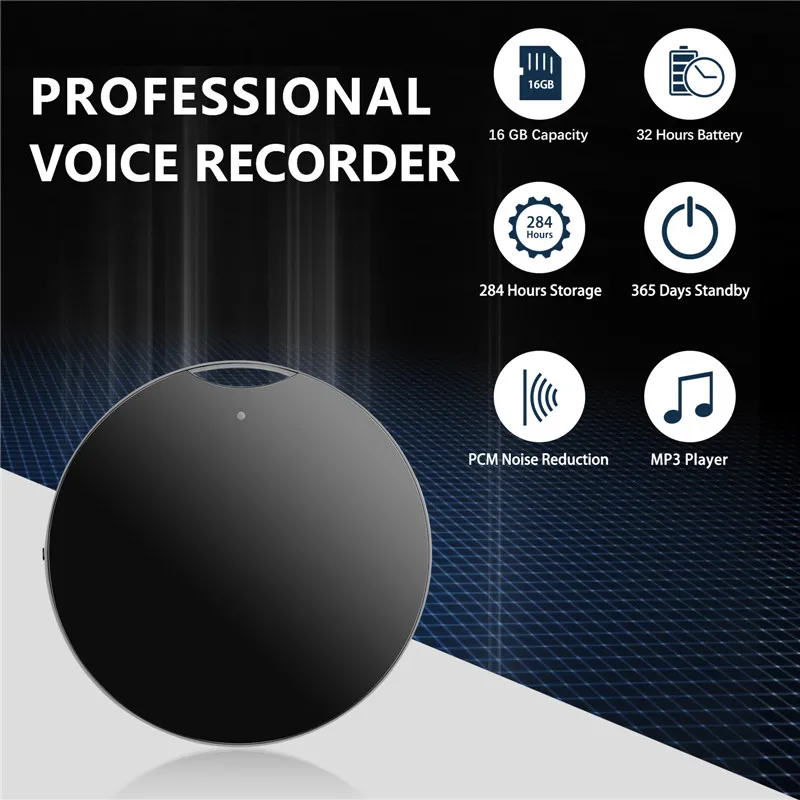 

QZT Secret Small Voice Activated Recorder Sound Recording Dictaphone MP3 Player Mini Digital Sound Audio Recorder Professional