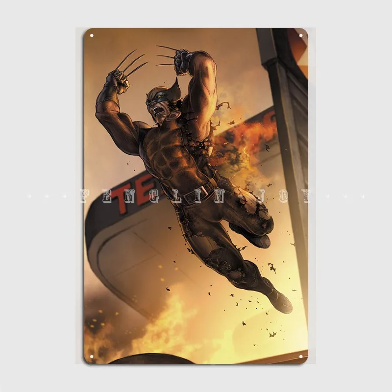 

On Fire Metal Plaque Poster Cinema Garage Wall Customize Wall Decor Tin Sign Posters