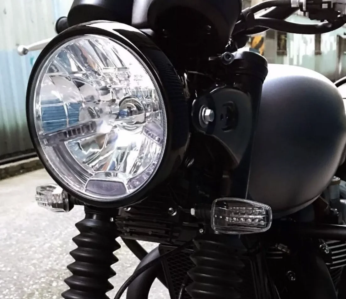 Для Bonneville-Street-Twin/Cup/T100/T120 SE мотоцикл скремблер передний индикатор кронштейн