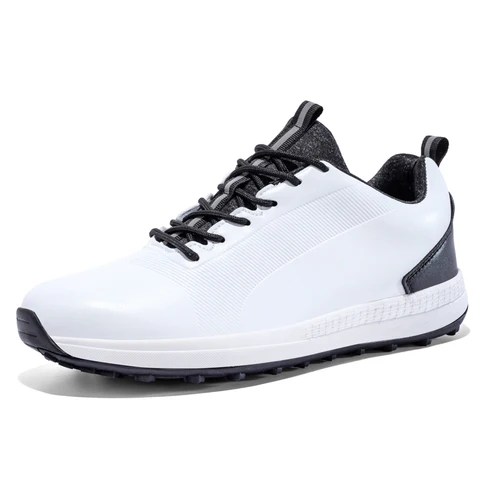 Мужские Нескользящие кроссовки для гольфа, нескользящая водонепроницаемая обувь для ходьбы и гольфа, большие размеры 39-48, 2023