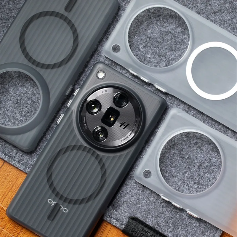 Матовая жесткая тонкая задняя панель для OPPO Find X7/X7 Ультрапрозрачная крышка