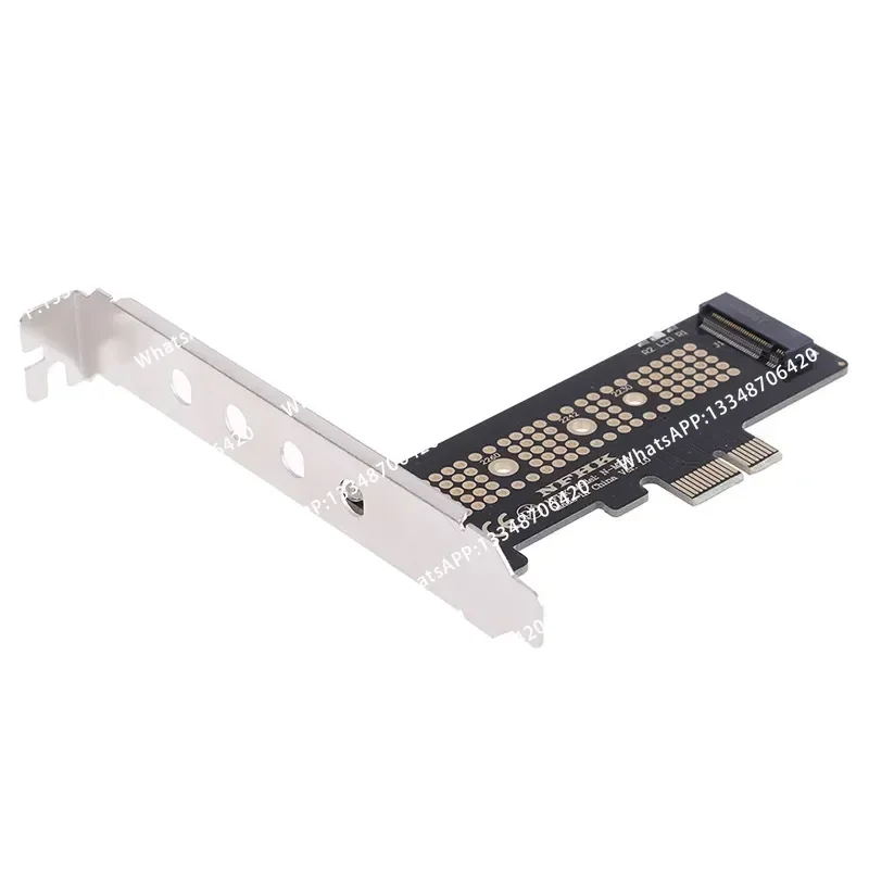 Фото Карта-адаптер NVMe PCIe X4 X2 M.2 NGFF SSD на PCIe X1 с винтами, полноразмерная, 1 шт. №5