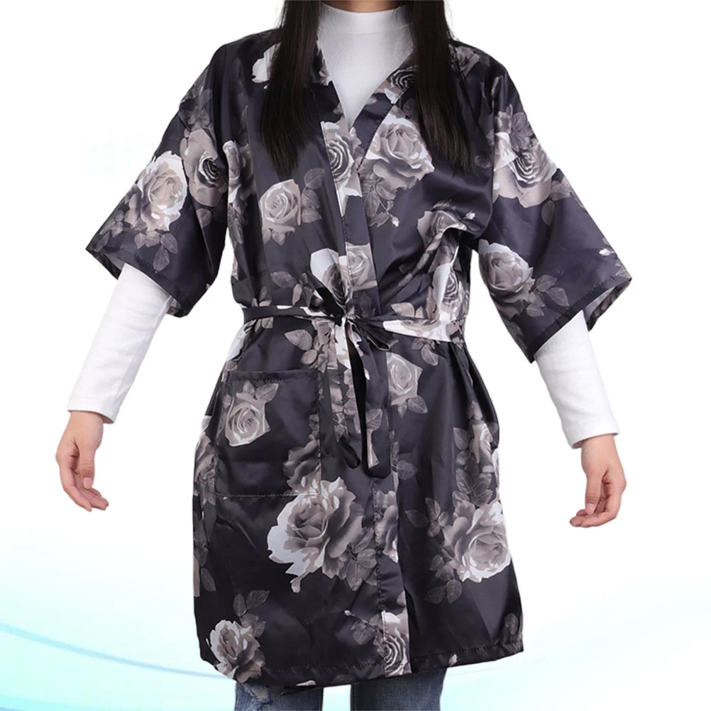 

Hair Cape Barber Salon Shampoo Coverall Coloring Shawl Gown Gowns Cutting Safety Haircut Isolation Dye Overalls Coveralls Women