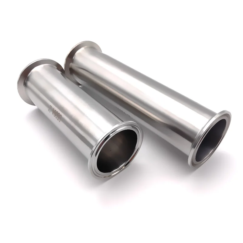 

Фитинг для санитарной трубы из нержавеющей стали 304, внешний диаметр трубы 19-102 мм, самодельное кольцо, три зажима 50,5-119 мм, длина 100-500 мм