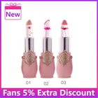 Новинка 2022, Цветочная помада, волшебный меняющий цвет при температуре, желеобразный кристаллический бальзам для губ, увлажняющий стойкий бальзам для губ