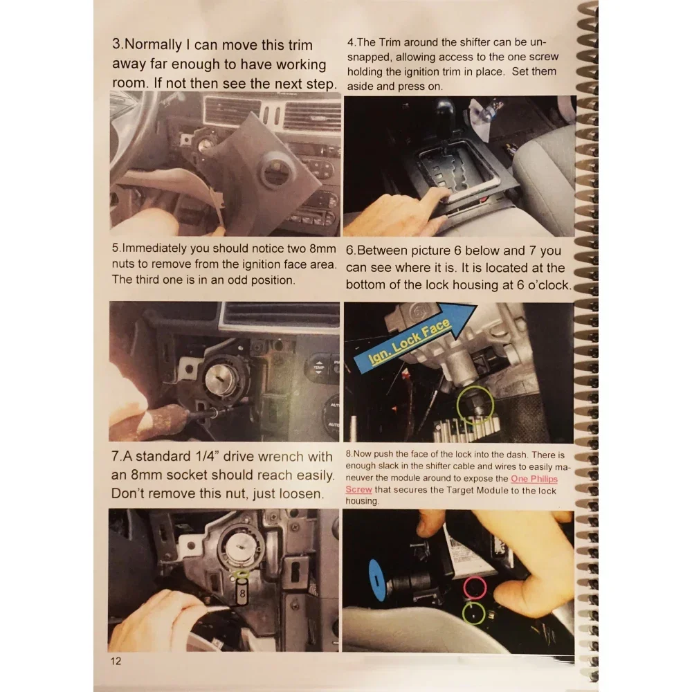 Усовершенствованный IMMO-книга автомобильный иммобилайзер программирование