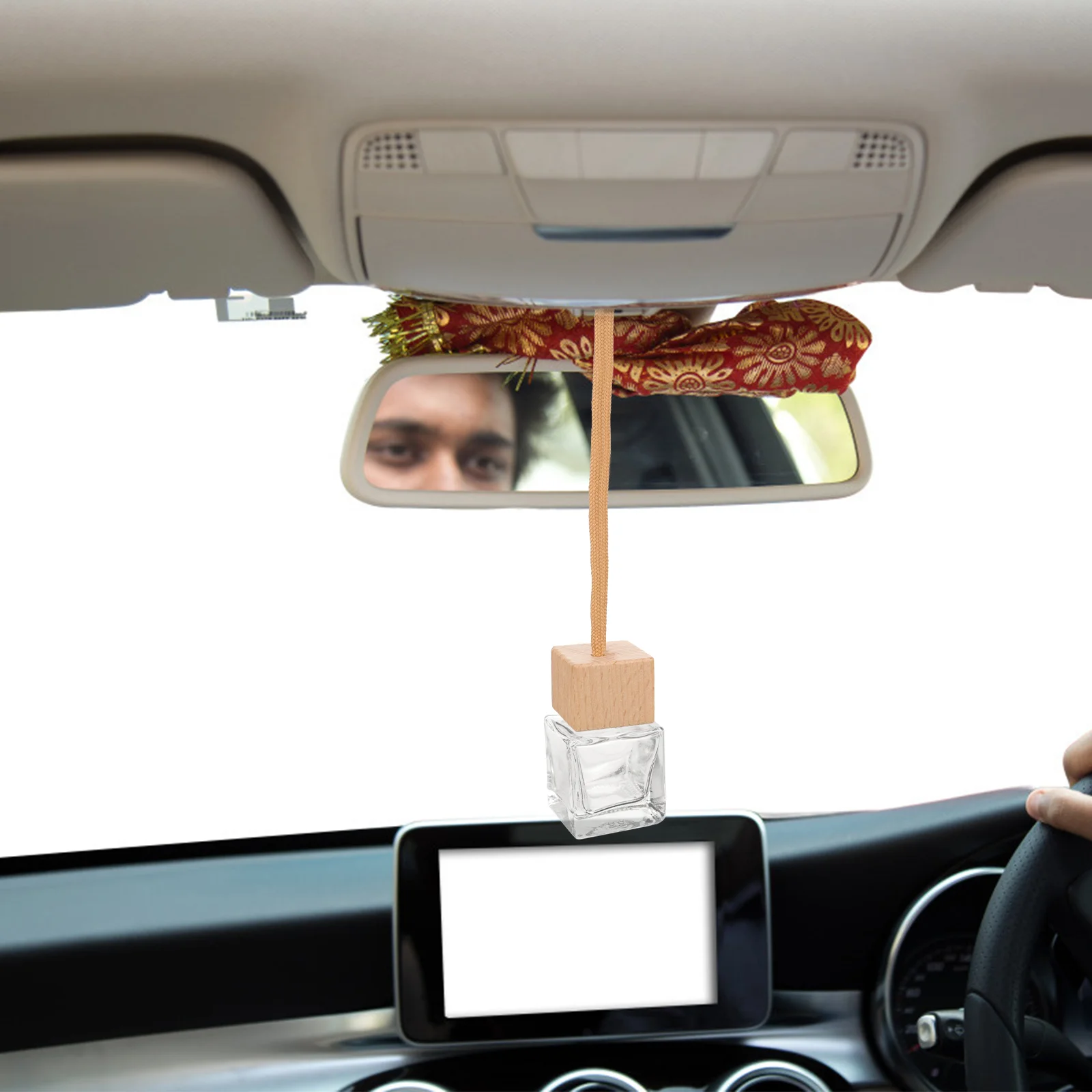 10 шт. пустой флакон с диффузором мини-флаконы ароматом автомобильные флаконы для