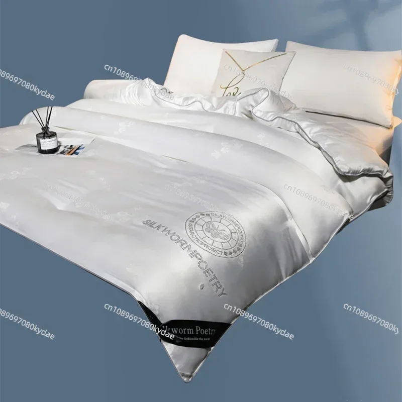 Шелковое Одеяло из шелка тутового шелкопряда летнее одеяло легкое