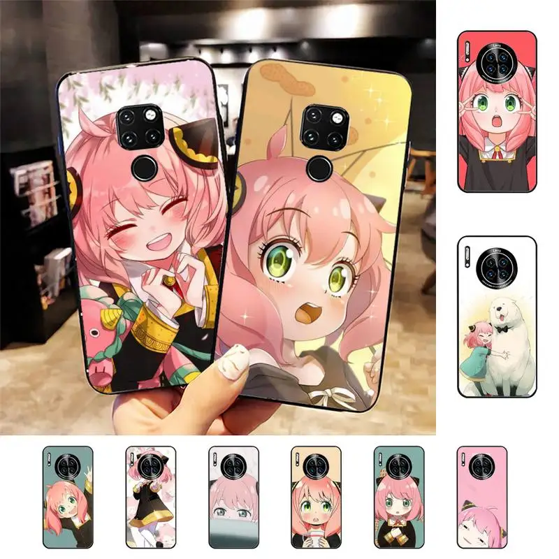 

Spy×Family Anya Forger Phone Case for Huawei Mate 20 10 9 40 30 lite pro X Nova 2 3i 7se
