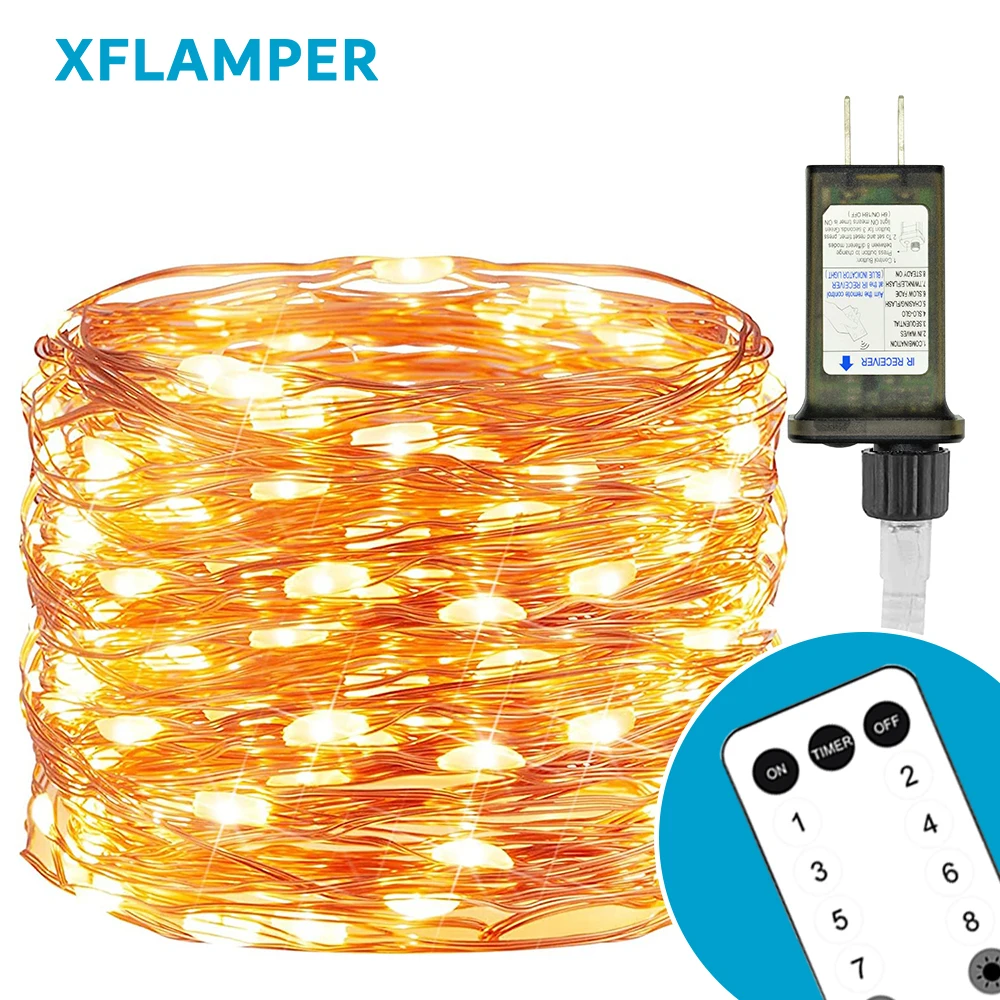 

Гирлянда наружная водостойкая из медной проволоки, 100 м, светодиодов