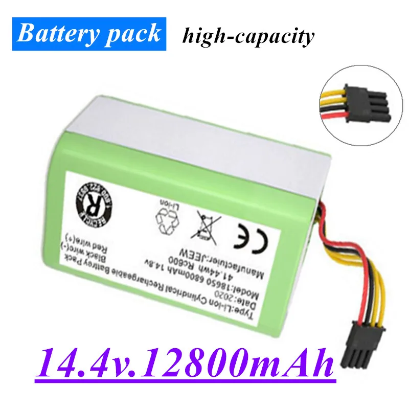 

100%.New.14.4v.12800mAh Li-Ion Battery for Cecotec Conga.1290.1390.1490.1590.Vacuum Cleaner Genio deluxe.370.gutrend echo.520.
