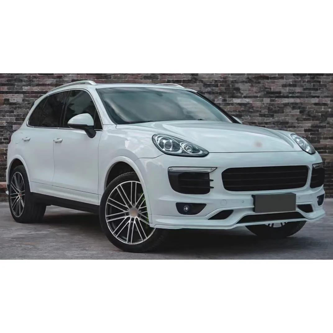 Передняя губа и задний диффузор для Porsche Cayenne 958 2-9Y0 TKT 2010-2013
