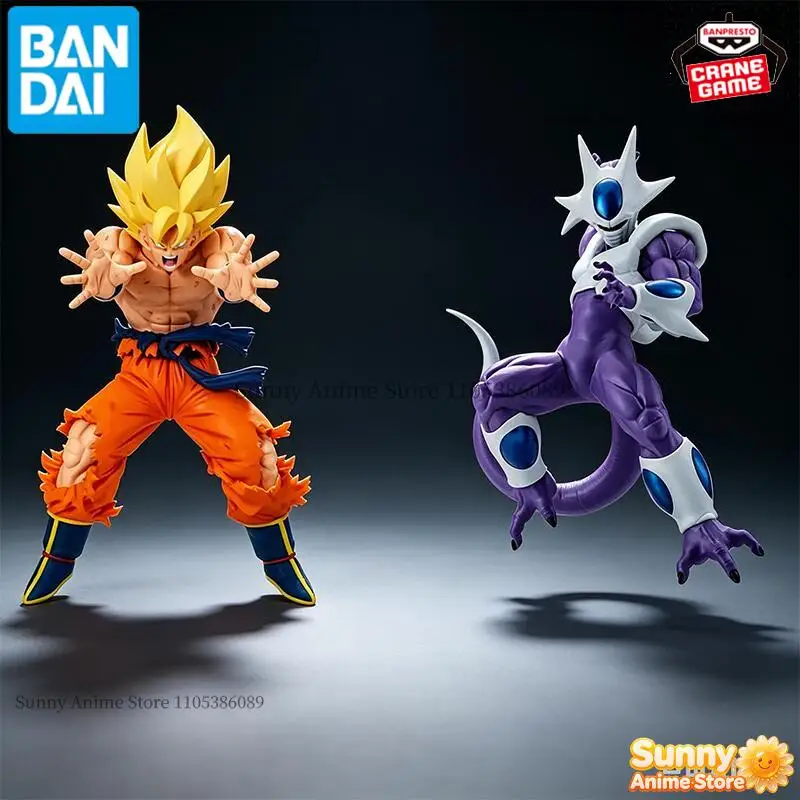 Фото Оригинальные фигурки Bandai Banpresto Dragon Ball Z: Супер Сайян Сон Гоку против Куулера (Финальная форма) — коллекционные модели, статуэтки, игрушки №1