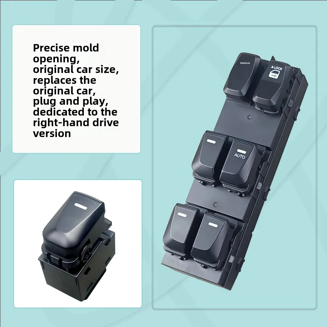 Современный переключатель подъема стекла Ix35 с общим управлением правый руль