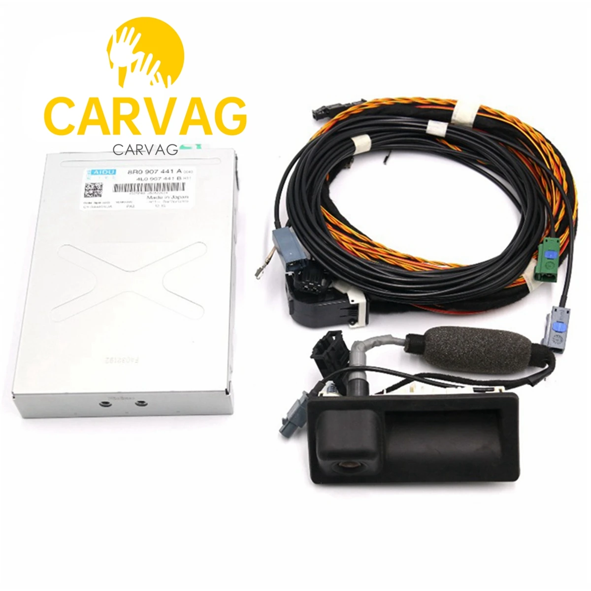 Для Audi Q5 A4 B8 A5 камера заднего вида RVC 8R0 907 441 A + 5N0 827 566 AA жгут проводов