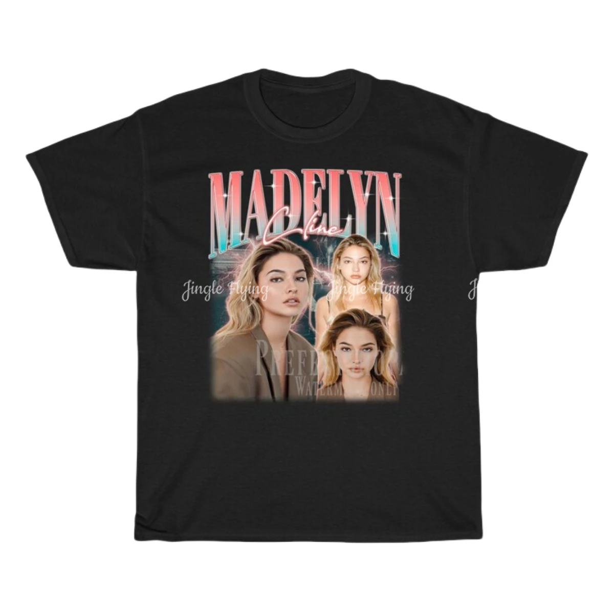 Женская хлопковая футболка в стиле ретро с принтом