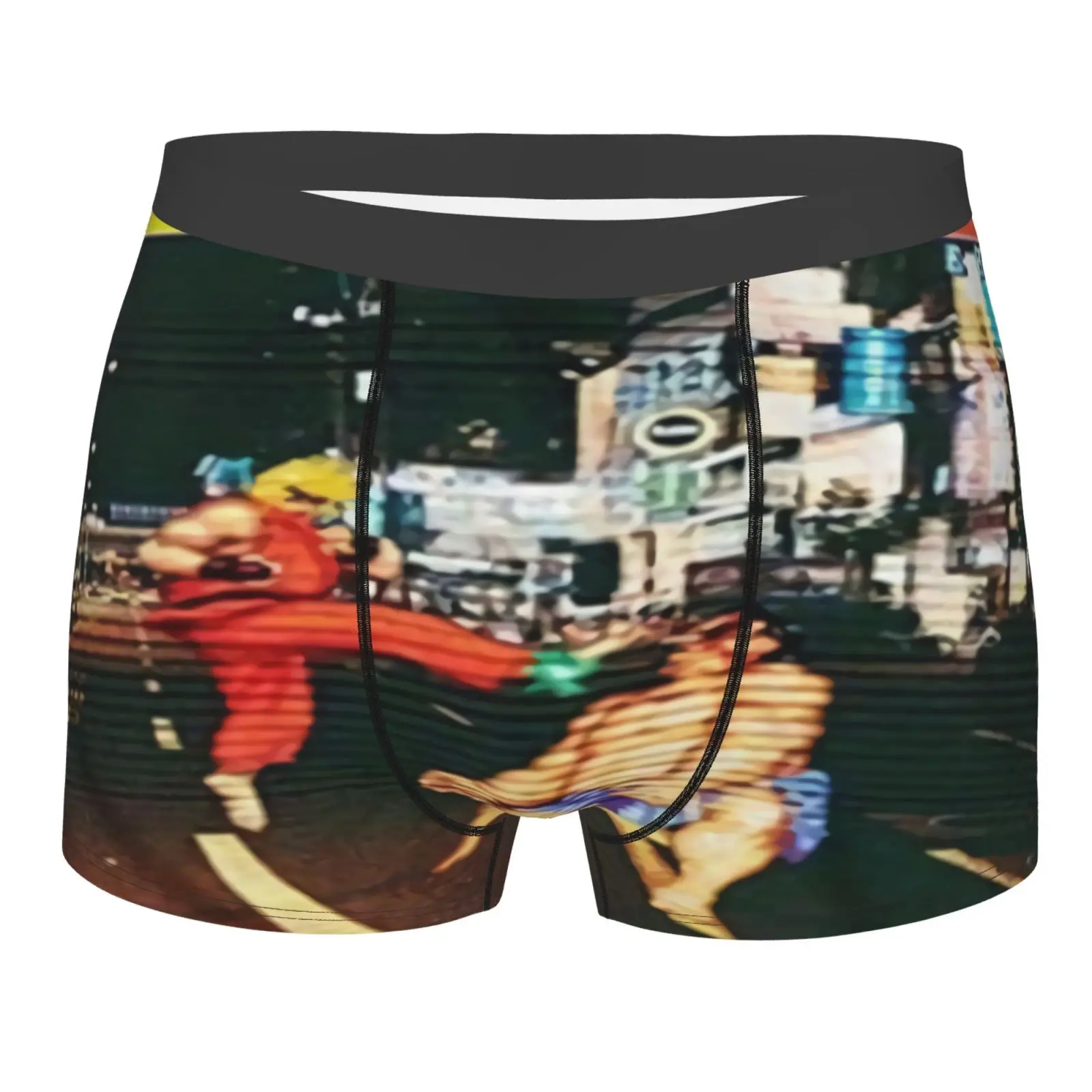 

Street Fighter Real Street Fighter D Men Underwear Long 4Xl Pck Mens With Fly Boxer Moldeador Hombre Mens Underwear Mens Sheer
