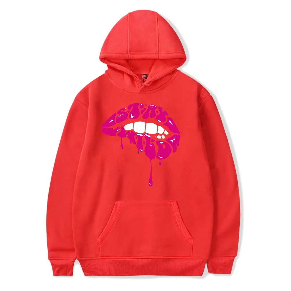 Мужской/женский пуловер с капюшоном Ben Azelart Merch Stay Wild Lip