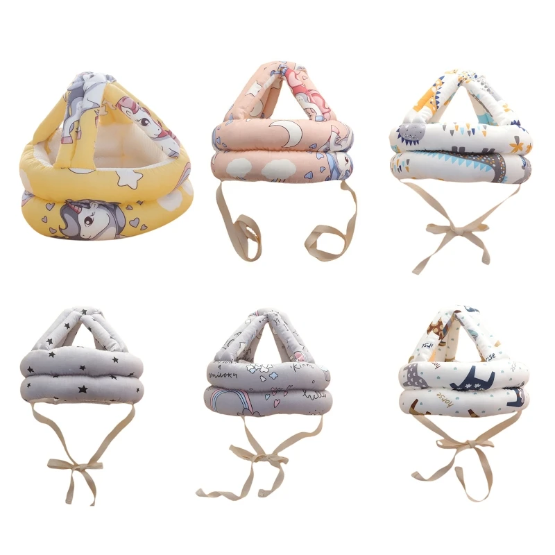 

Infant Play Anti-fall Hat Baby Toddler Anti-collision Hats Walking Safety Helmet