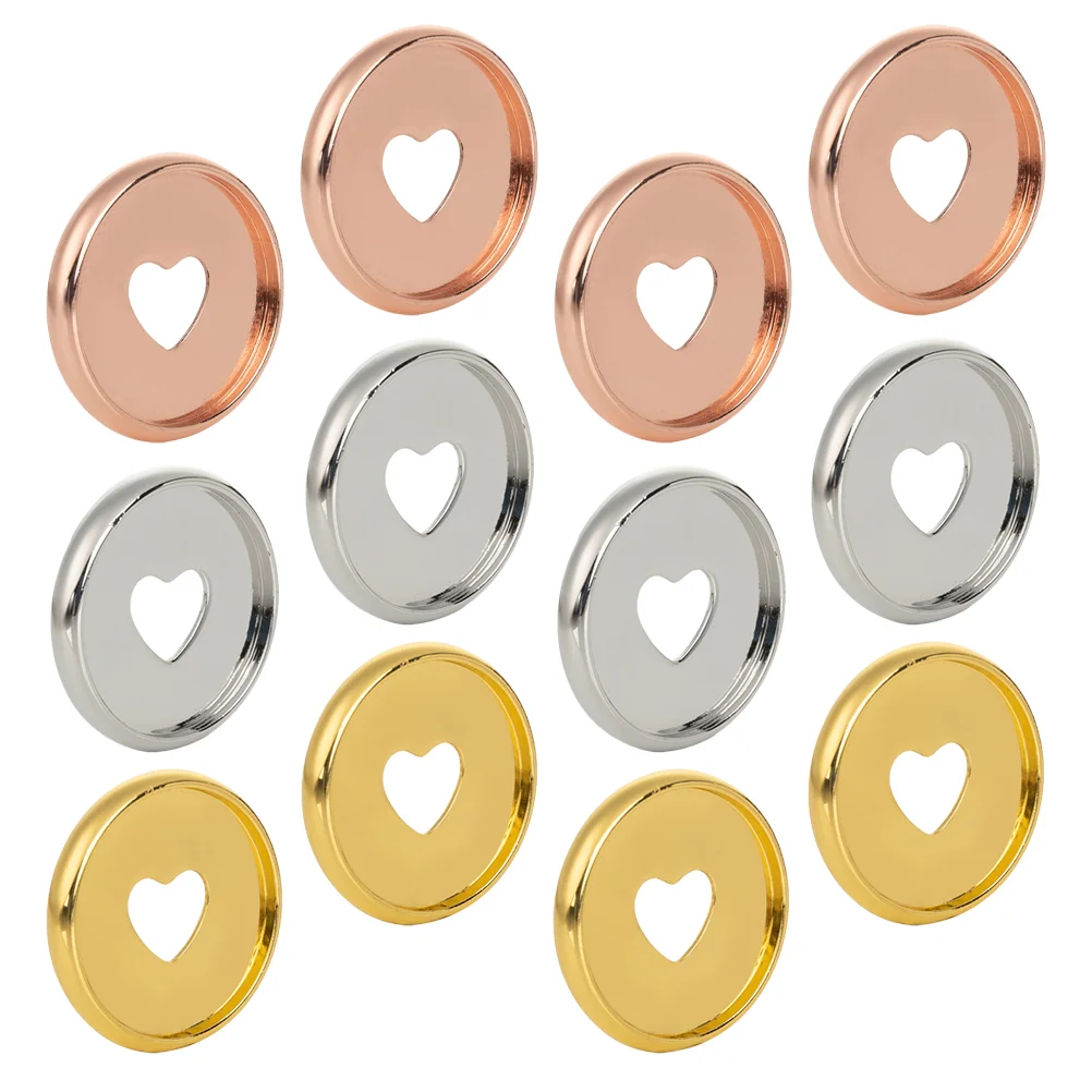 

Mushroom Hole Binder 24 Mm Rings Disc Planner Discs Clip Notebook Supplies Binding Heart Buckle Heart Shaped Ring