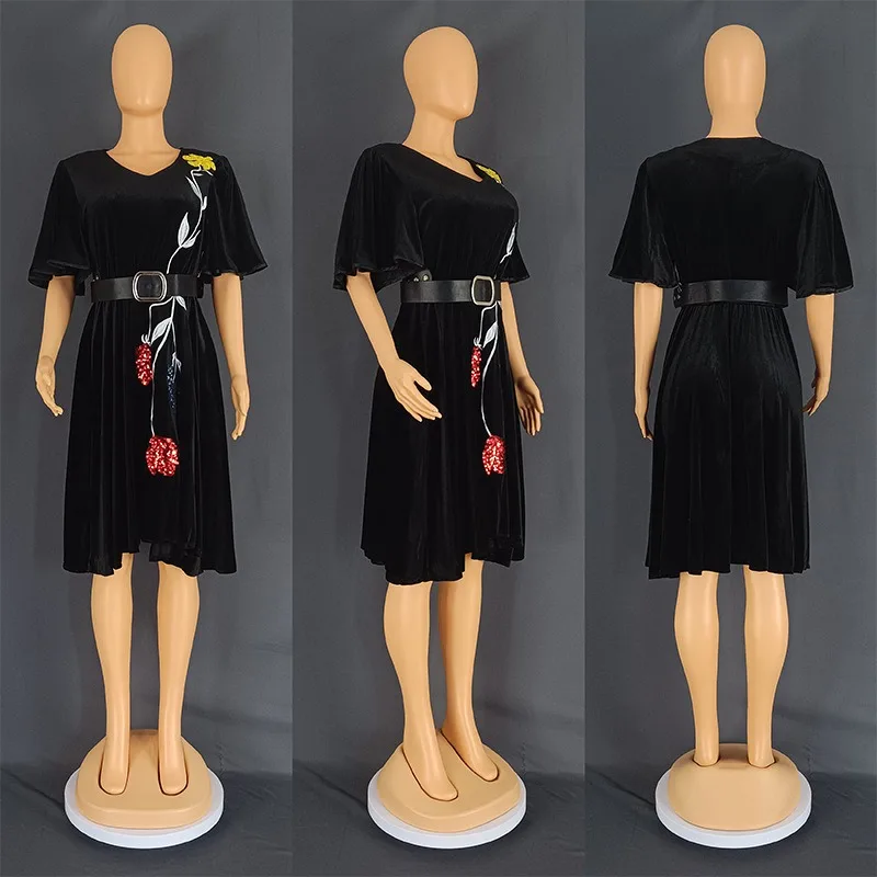 Рисунок 3 - Бархатные африканские платья для женщин