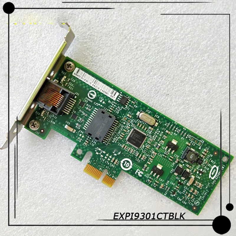 EXPI9301CTBLK Single Port Gigabit Network Card 82574L Chip 9301ct Perfect Test
