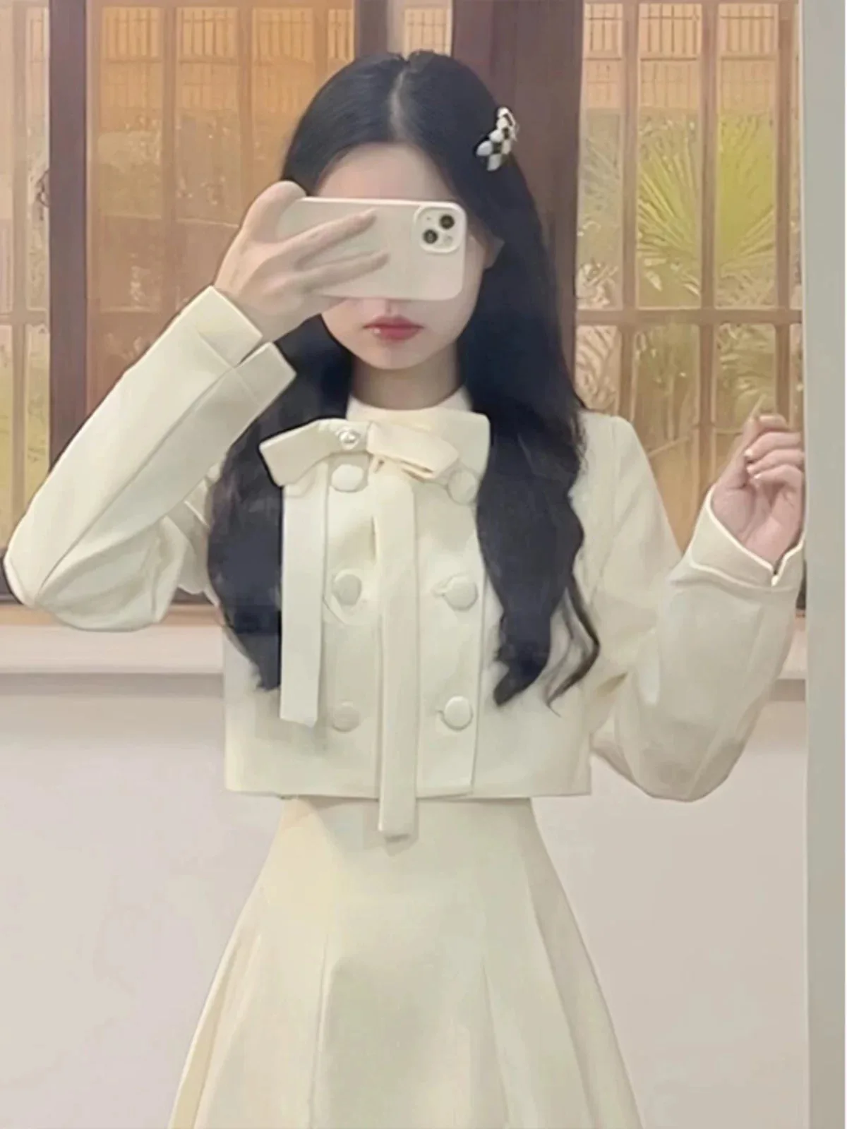 Little Rich Family Gold Dress Outfit Женский ранний зимний комплект Полный Изящная зарубежная