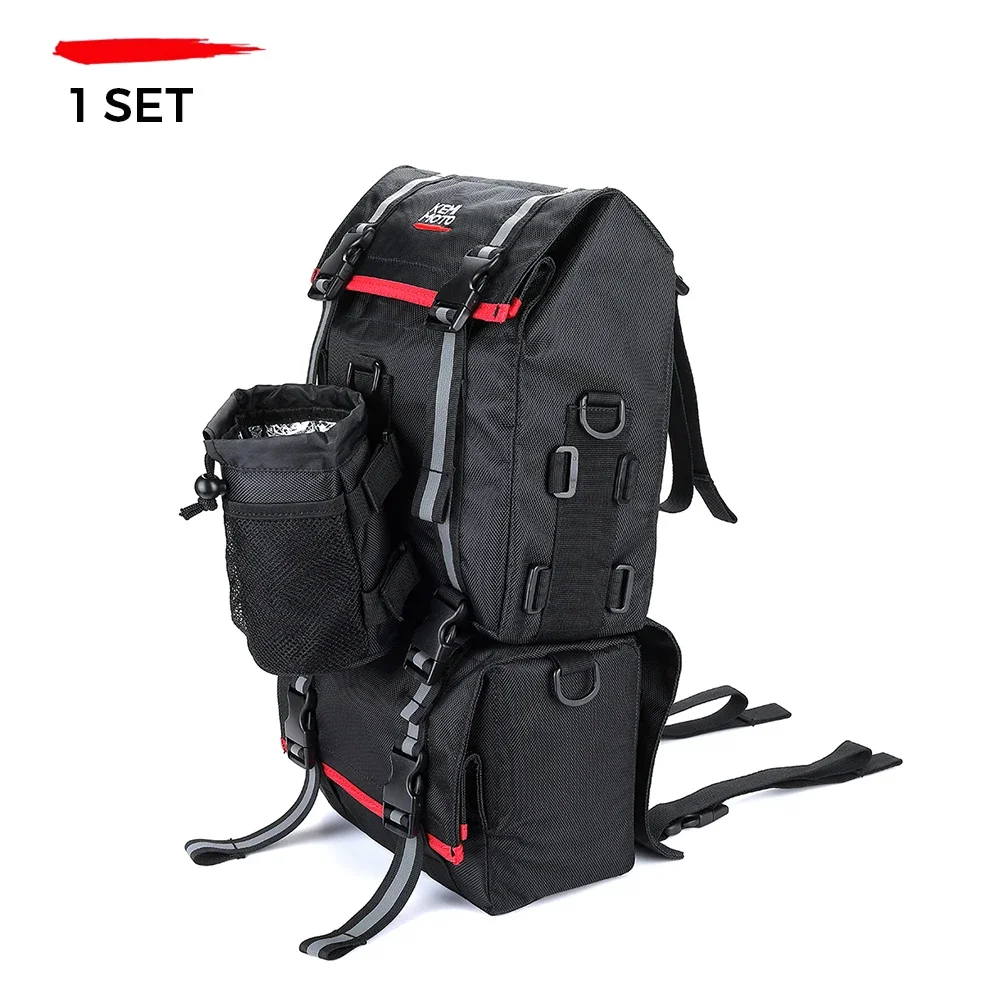 

KEMIMOTO ATV Сумка на заднее крыло, совместимая с Polaris Sportsman для Yamaha, Kawasaki FourTrax, Can-Am, Cfmoto