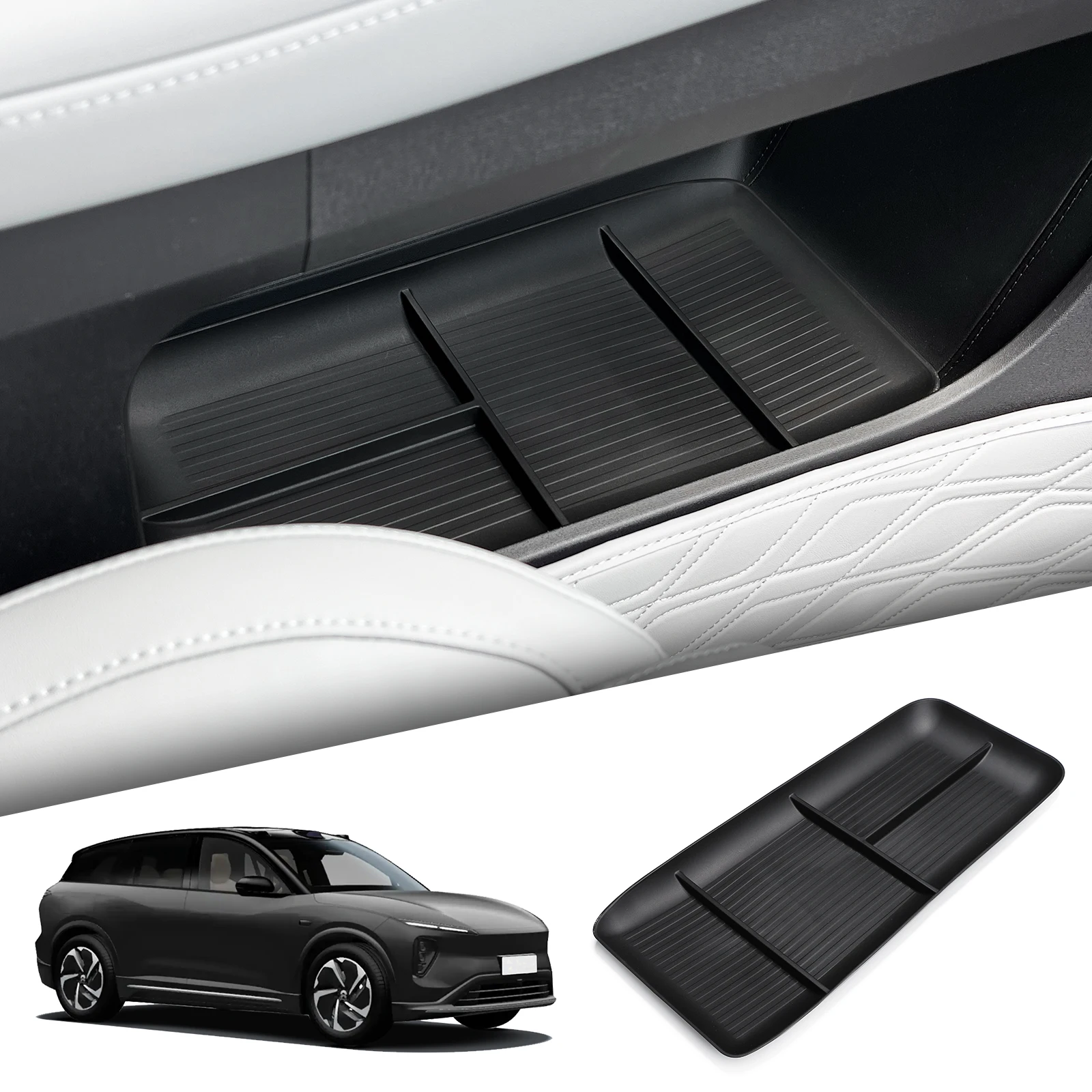 Ящик для хранения центральной консоли SMABEE NIO EL6 2023 2024 TPE автомобильный центральный