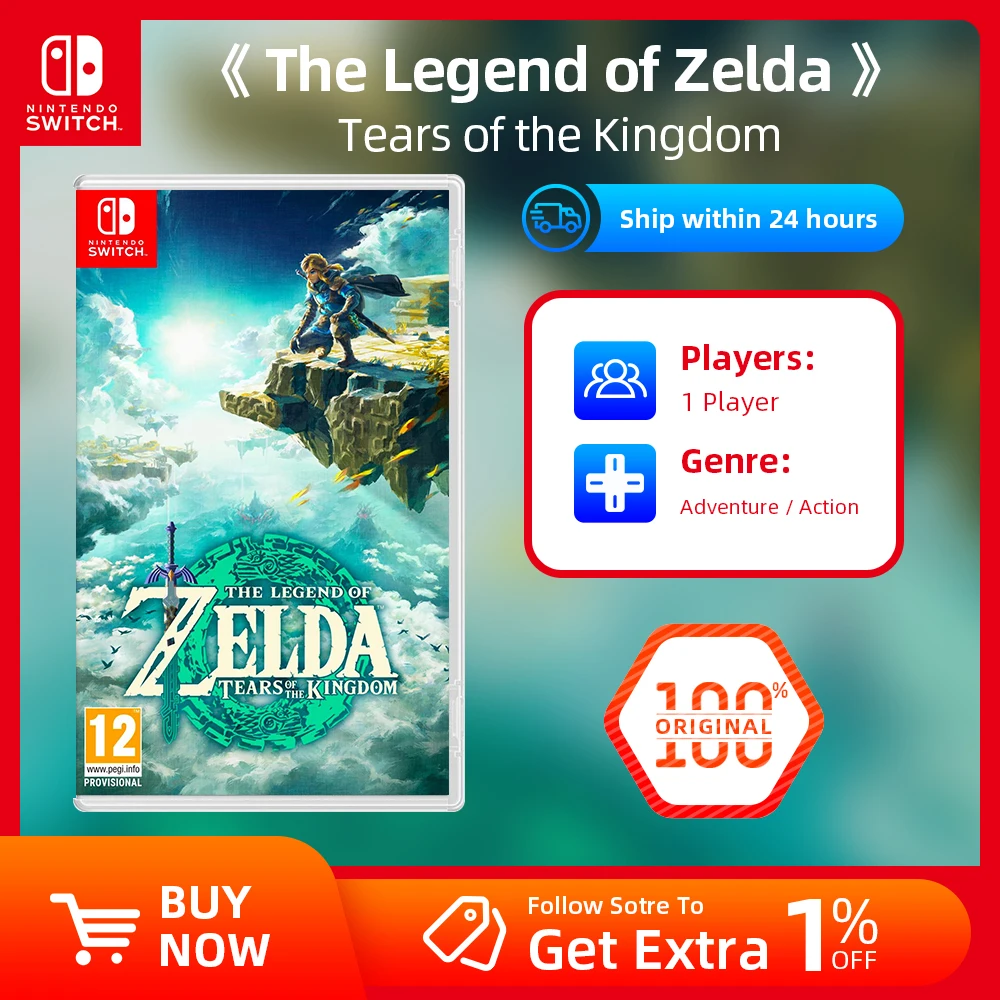 Nintendo Switch - The Legend of Zelda: Tears of the Kingdom - игра