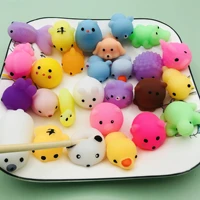 1pcs mini squishy toys mochi squishies kawaii animal pattern stress relief squishies toy for kids boys girls birthday gifts