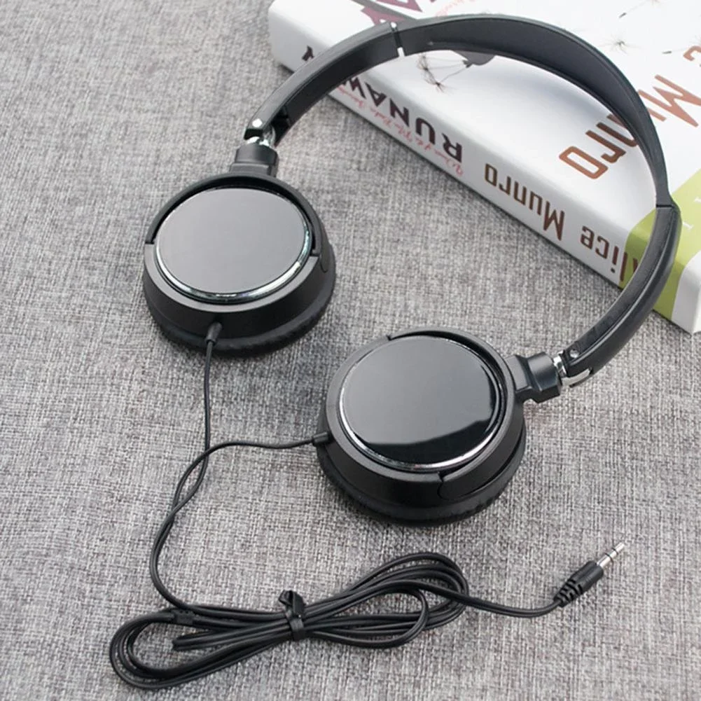 Original Universal Headphone Over Ear HiFi Stereo Bass Sound Music Earphone Portable Wired Headset for Mobile Phone PC