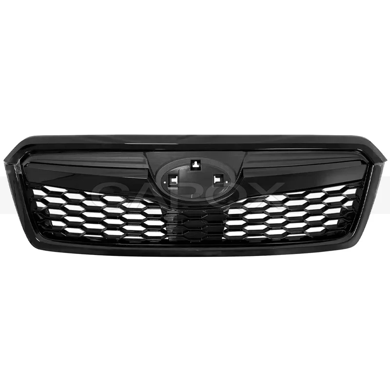 

CAPQX передний бампер, решетка радиатора, маска для Subaru Forester 2013-2018, средняя сетка, гоночные грили, автоматическая решетка