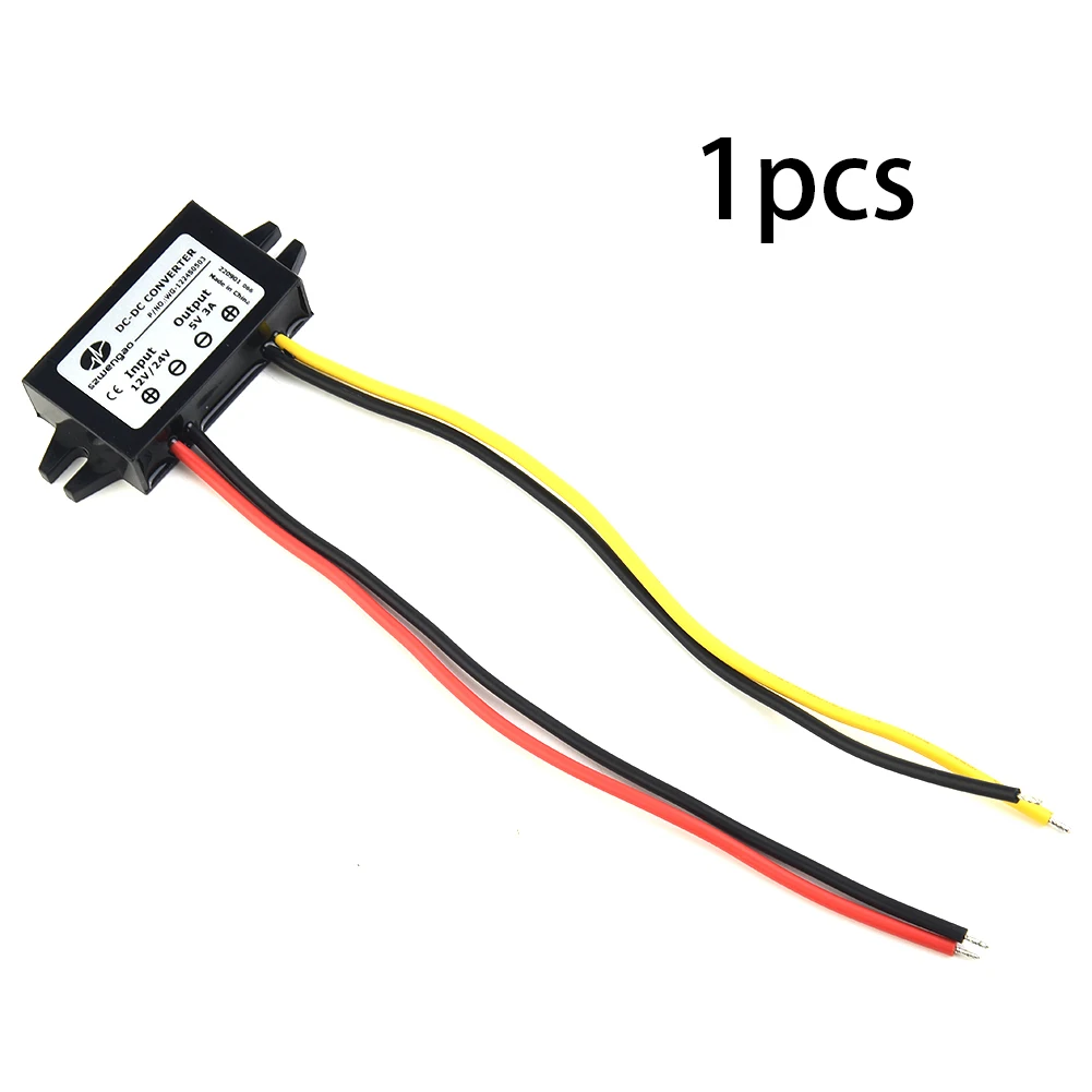 

DC-DC Regulator 12V/24V To 5V 3A 15W 15-50V Car Power Converter Micro Mini USB Step Down Voltage Power Supply Output Adapter