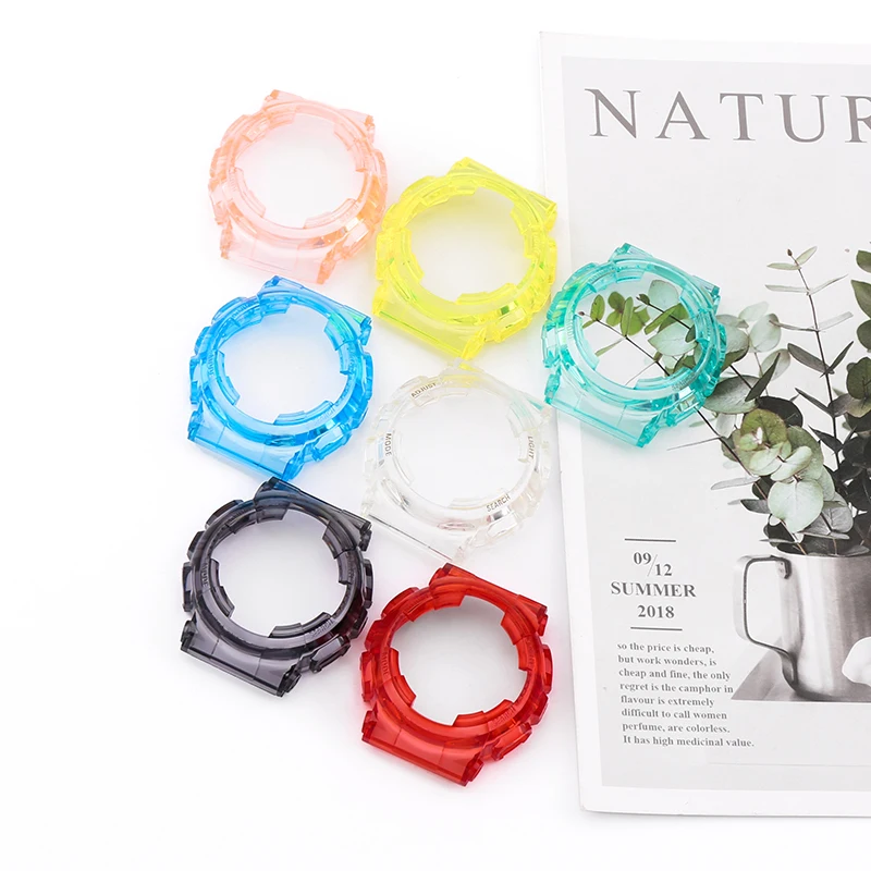 Transparent strap set suitable for Casio BABYG BA110/111/112/120/130 men's and women's strap watch accessories