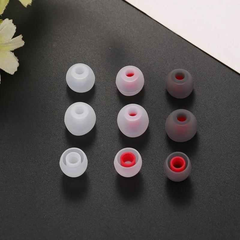 

12 pcs Soft Silicone Earbuds Earphone Covers Cap Ear Tips Earplug Ear pads cushion S/M/L Headphone Accessories