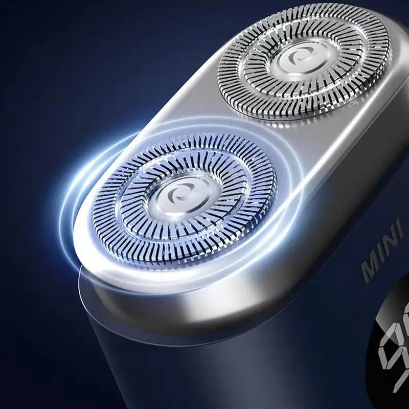 Карманная электробритва компактный USB-зарядка мужской триммер для бороды