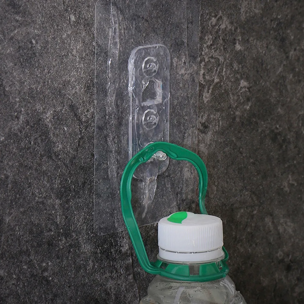 Наклейка на винт с двойным отверстием без перфорации настенная вешалка для