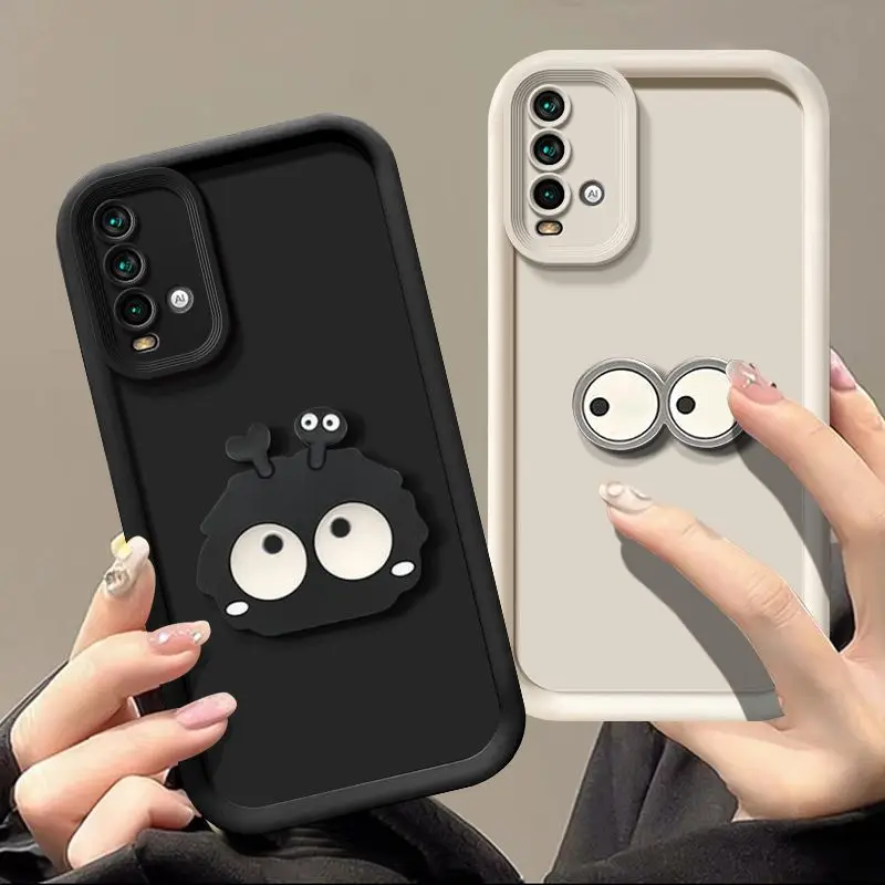 Милый силиконовый чехол с 3D-глазами для Xiaomi 17T Pro, 15T, 14T, 13T, 11T, Mi 13, 12, 11 Lite 5G NE, противоударный чехол (art.: 3920db7901663) - 3920db7901663