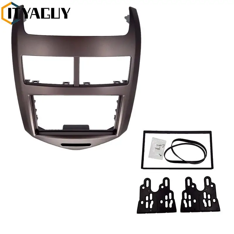 

Radio DVD Stereo Panel Fascia for Chevrolet Aveo 2011+ CD Stereo Panel Dash Trim Surround CD Installation Kit