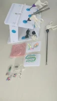reusable surgical medical laparoscopy gynecology training box including the camera instruments and training module