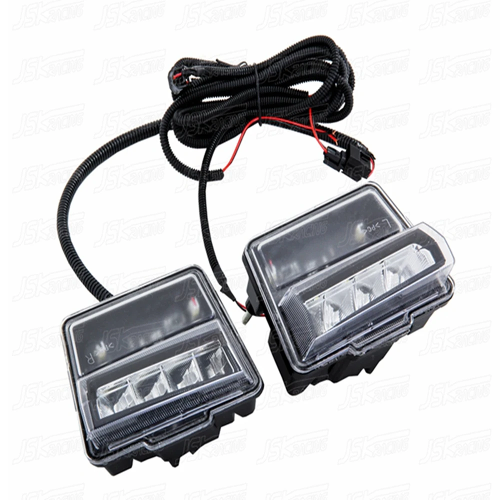 

Car Accessories Exterior Front Bumper DRL LED Daytime Running Light For Nissan GTR R35 2008-2016