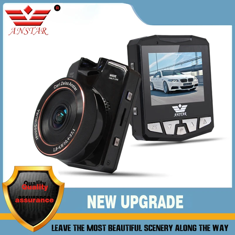 ANSTAR K1S 2,31 Mini Автомобильный видеорегистратор, видеорегистратор Full HD 1296P * 1080P с ночным видением, видеорегистратор, бесплатная доставка