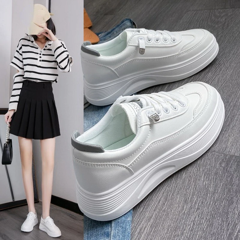 

2022 Spring New Little White Shoes Women's Shoes Sports Leisure Dad Women's Shoes In The Tide