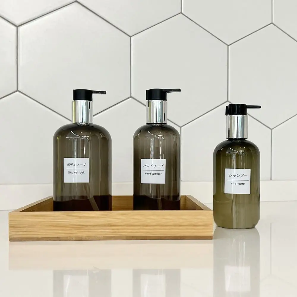 

Travel Refillable Plastic Rustproof Liquid Container Round Bottles Soap Dispenser Bottles Soap Dispenser